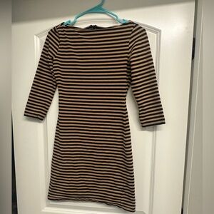 Striped dress small